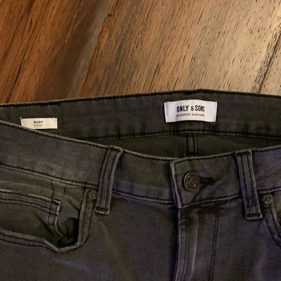Mens Only & Sons Skinny Fit Jeans - Picture 4 of 7